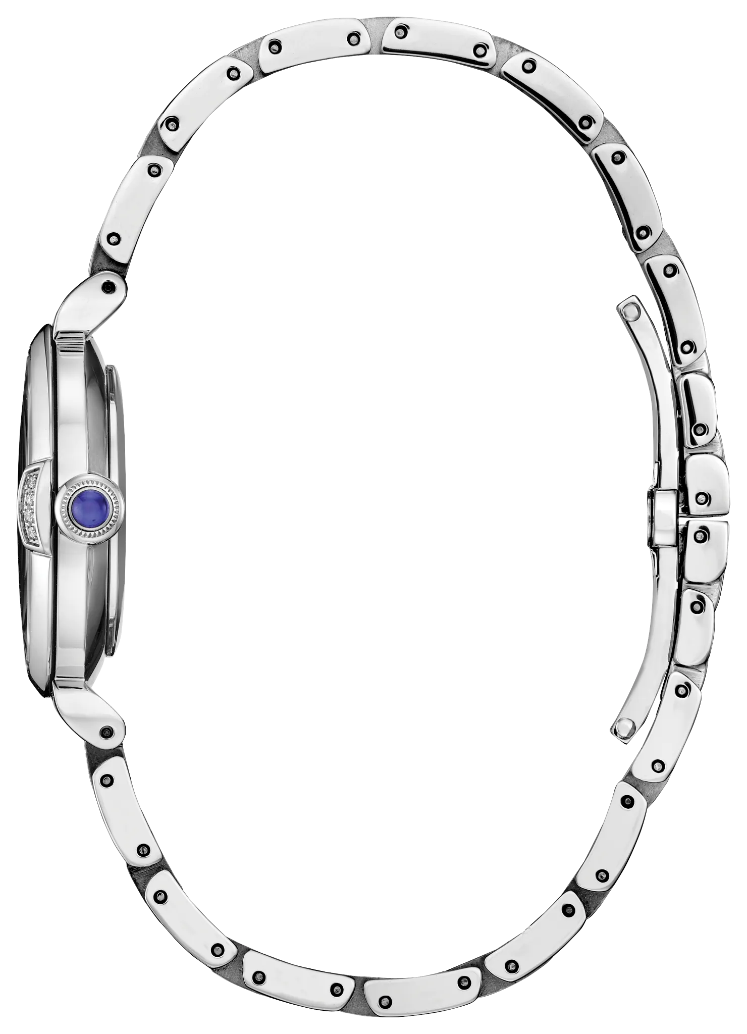Citizen L Mae Blue Dial Stainless Steel Bracelet EM1060-87L | CITIZEN